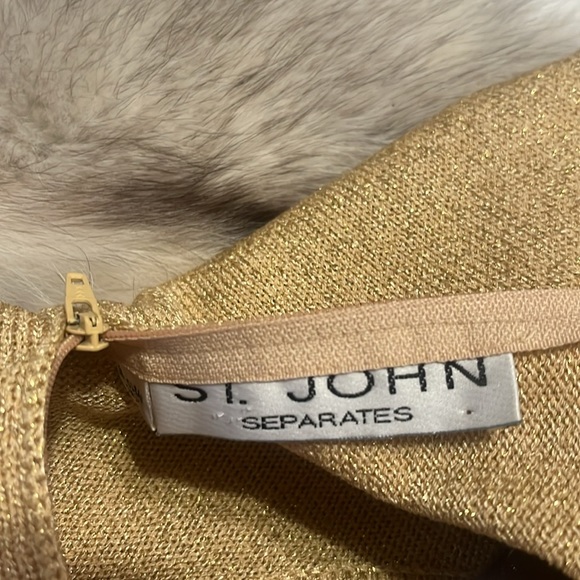 ST JOHN KNIT BLOUSE - Picture 4 of 4